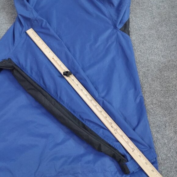 Nike Mens Jacket 2XL Blue Windbreaker Full Zip Vintage Old Stock Gray Tag NEW - Picture 9 of 10